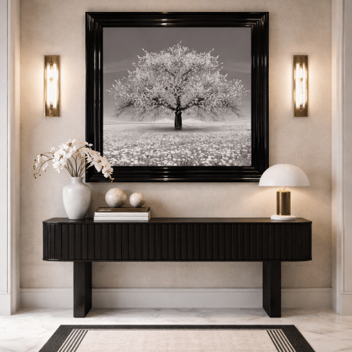 White Cherry Tree - Framed Wall Art for all Living Rooms