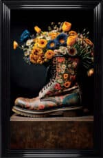 Doc Martin Floral Wall Art