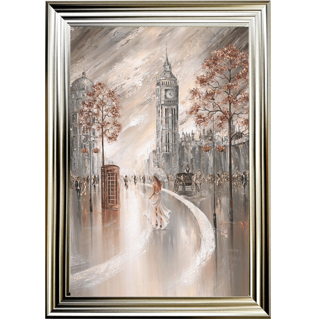 Untitled (49) Gentle Breeze in London - Framed Wall Art