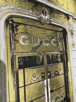 Gucci shop Front with Gold Background - Wall Art - Image 5