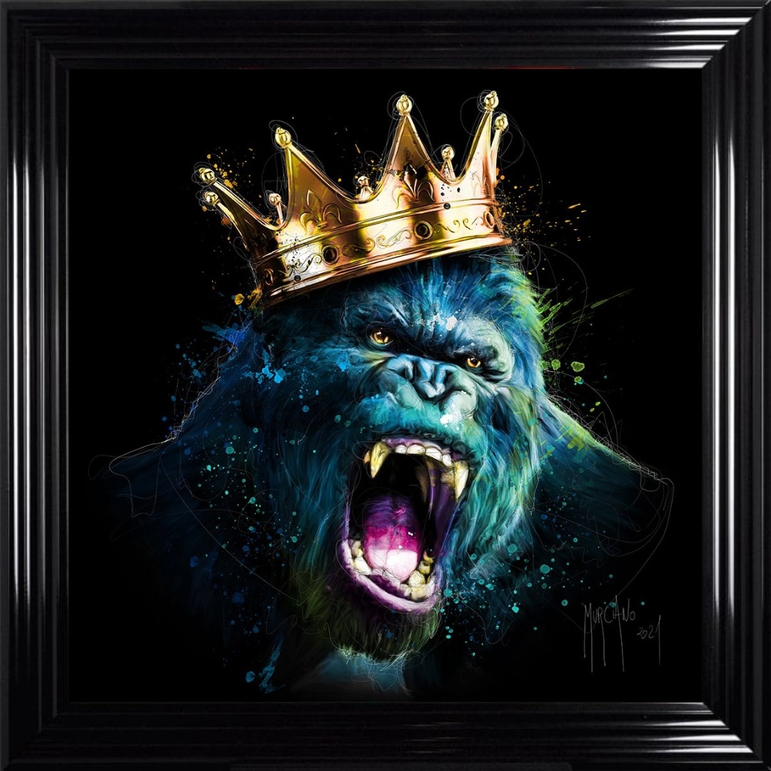 Untitled - 2023-10-12T142616.885 King Kong - Framed Wall Art by Patrice Murciano