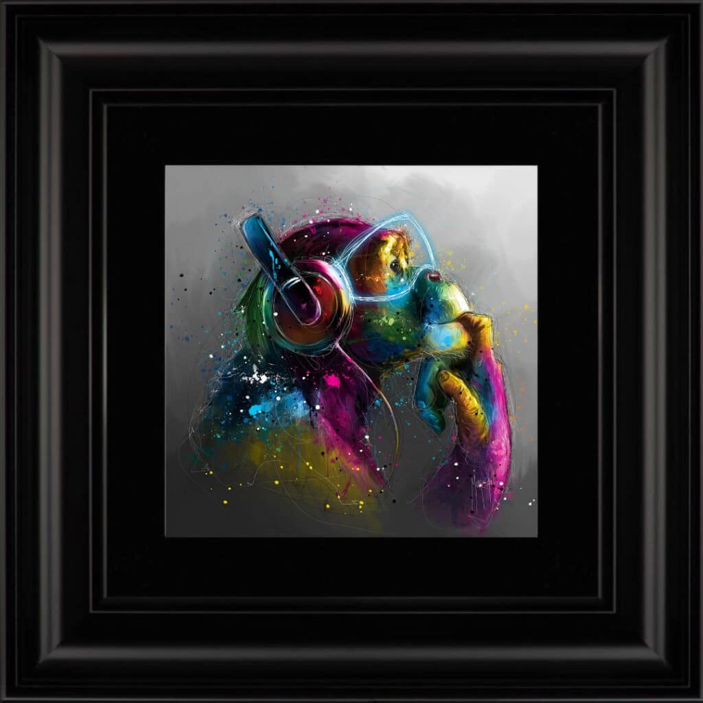 Meta Monkey - Framed Wall Art by Patrice Murciano