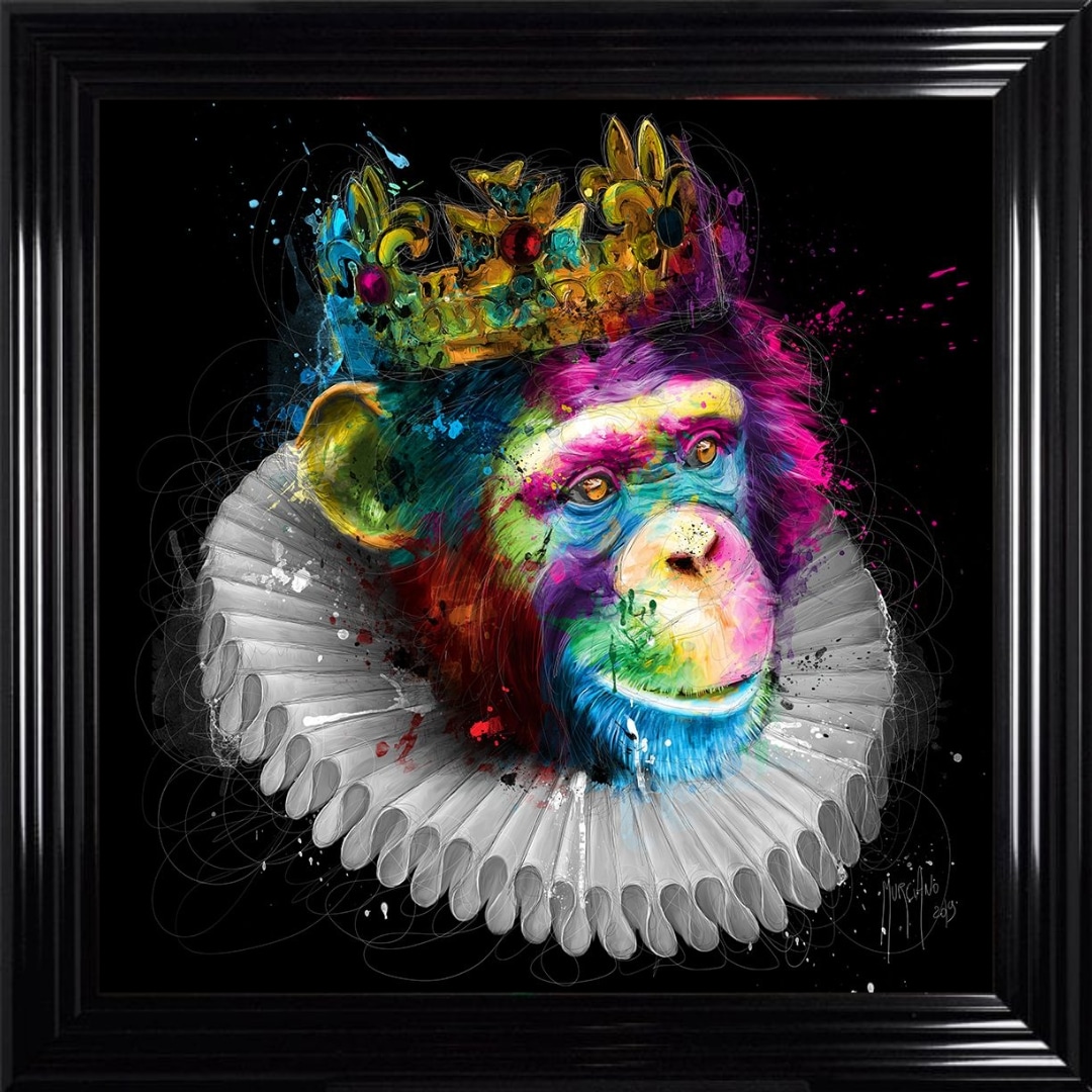 Untitled - 2023-10-15T194832.087 Monking - Framed Wall Art by Patrice Murciano