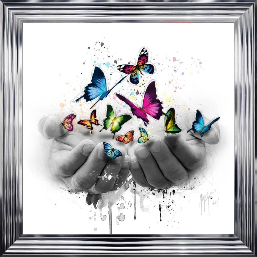 Freedom of Colours - Framed Wall Art by Patrice Murciano