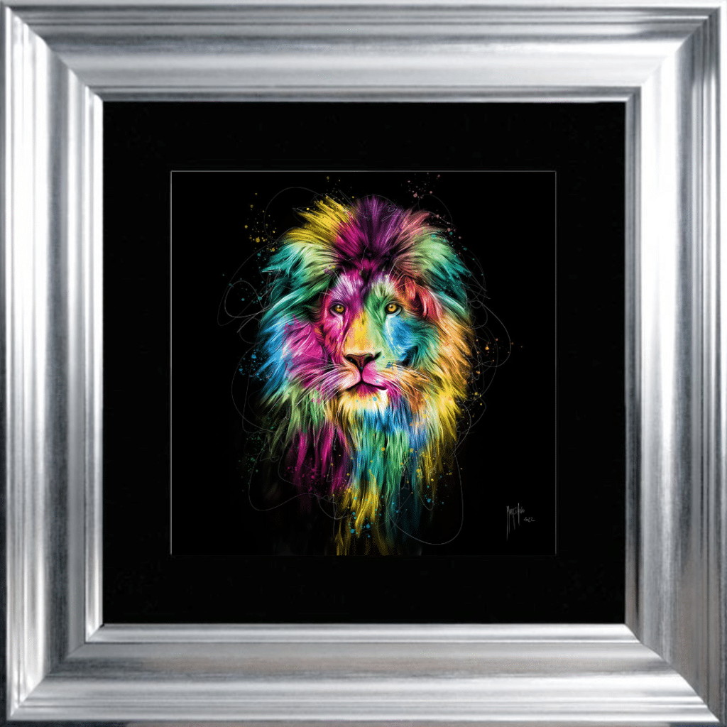 Jungle King - Framed Wall Art by Patrice Murciano