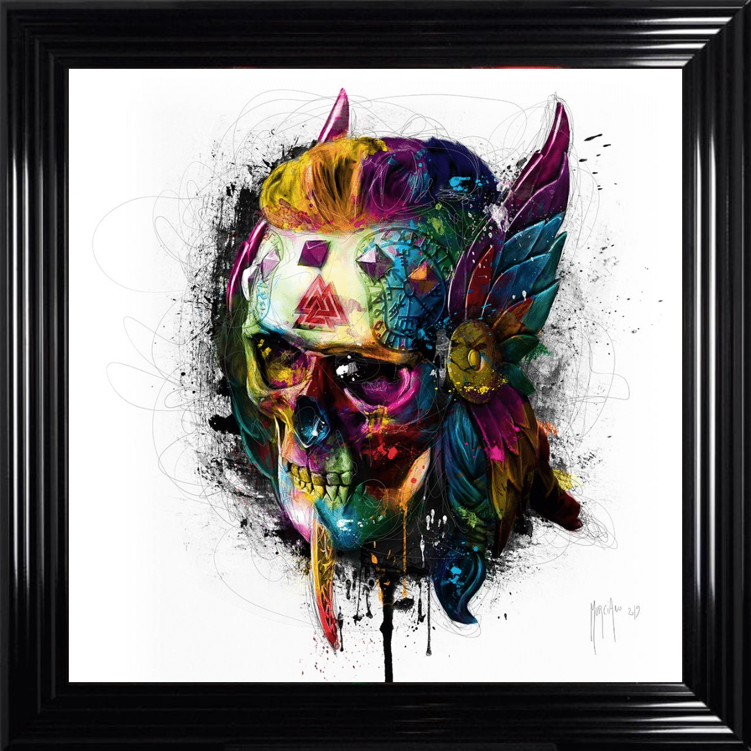 Untitled (20) Viking - Framed Wall Art by Patrice Murciano