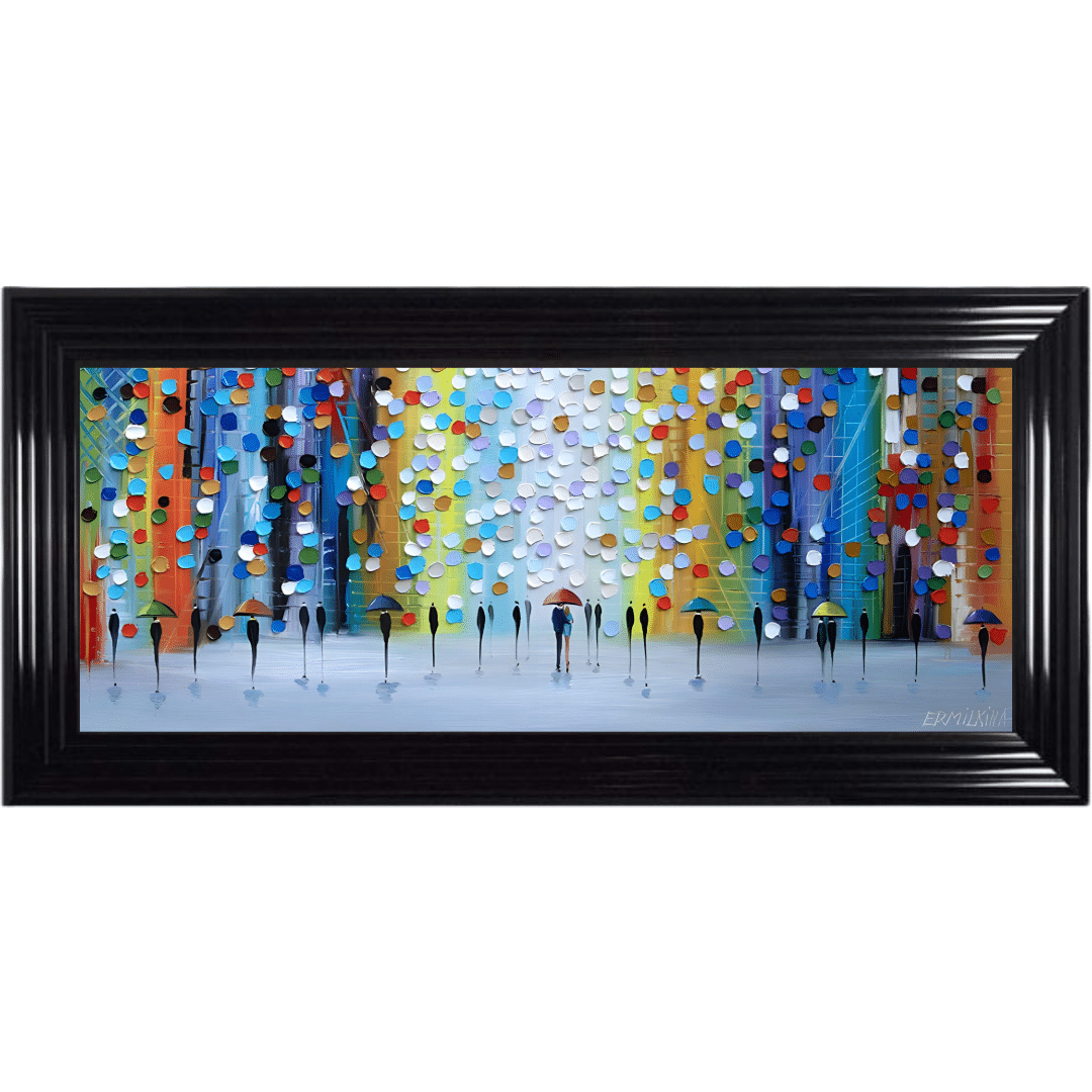 Untitled (51) Rainy Fantasy - Framed Wall Art