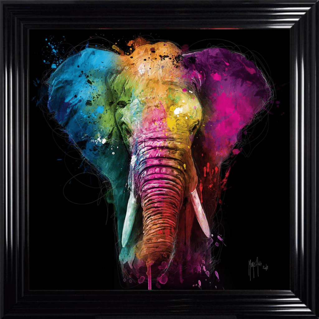 African Elephant II - Framed Wall Art by Patrice Murciano