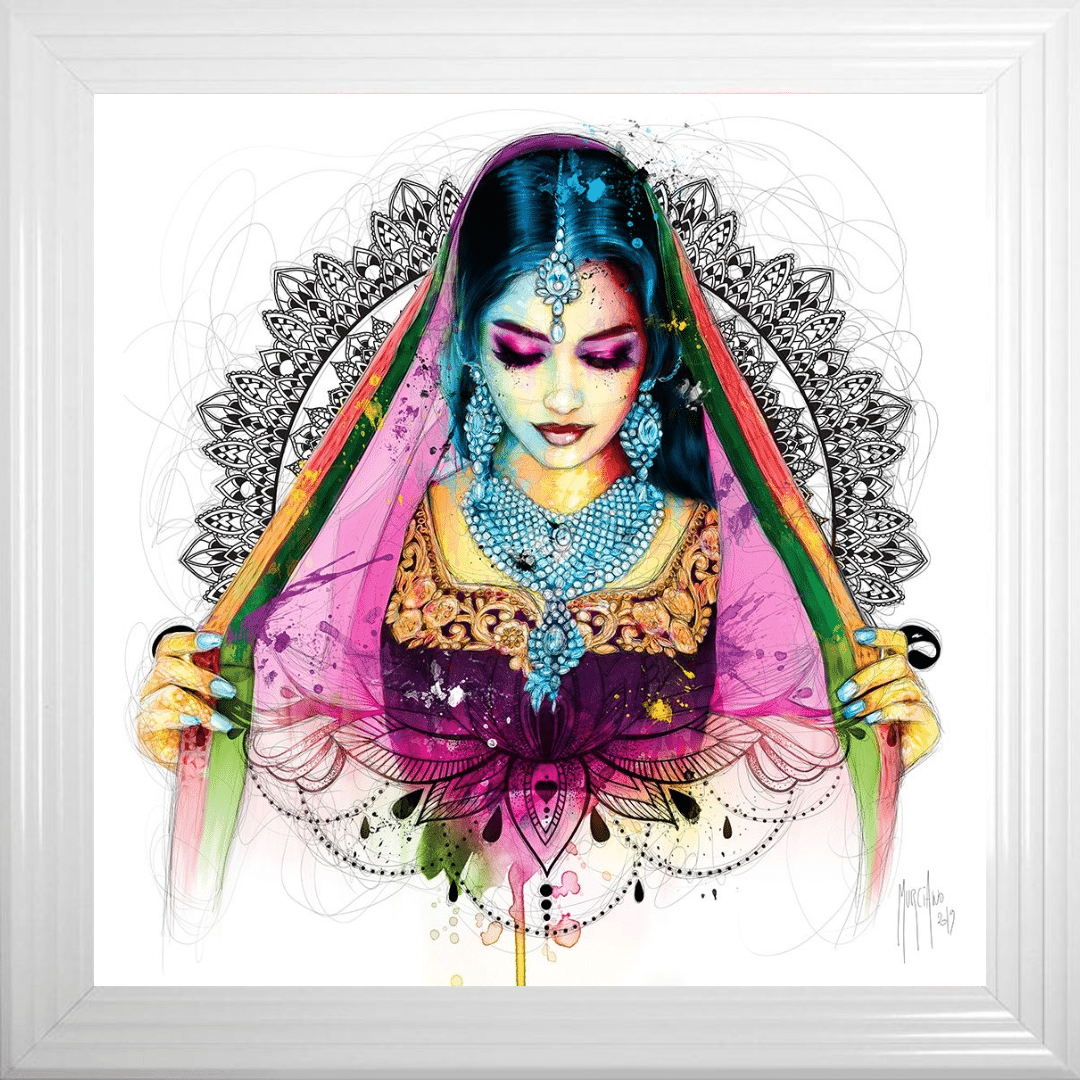 Untitled (99) - Copy Bollywood 2 Framed Picture by Patrice Murciano