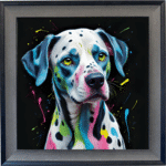 Dalmatian - Framed Wall Art