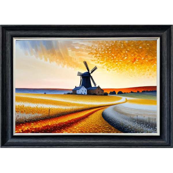 Windmill Meadows - Framed Wall Art