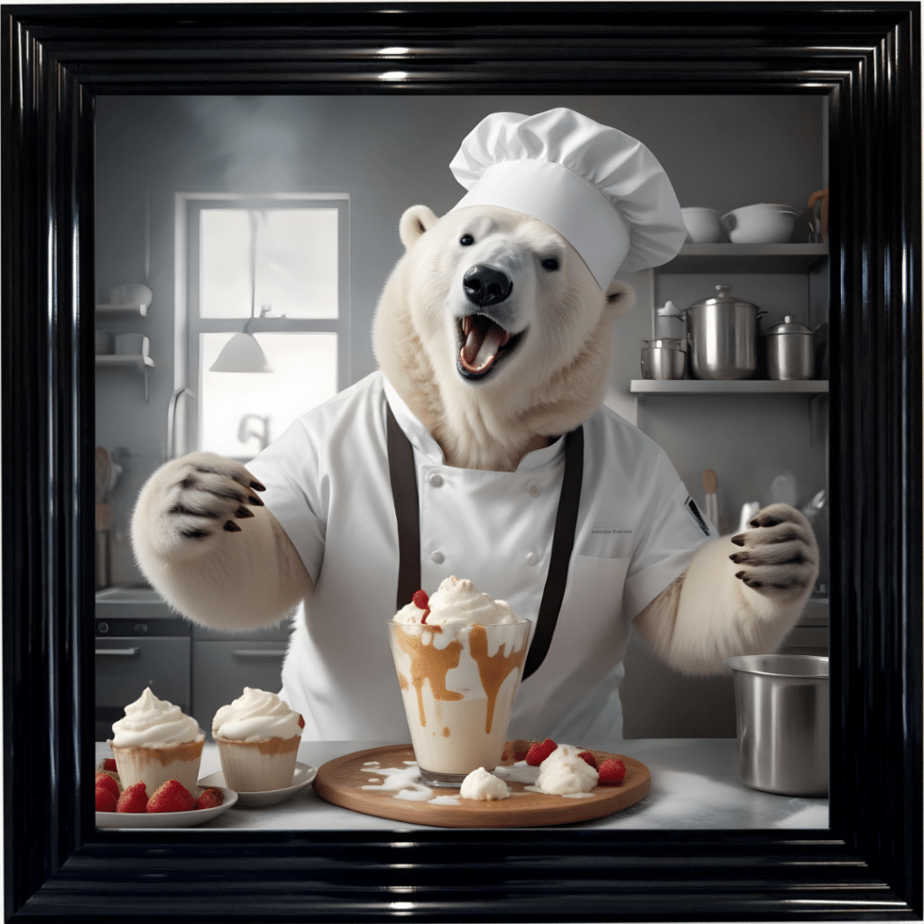 Polar Ice Chef - Wall Art
