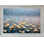 Fields of Cream - Framed Wall Art