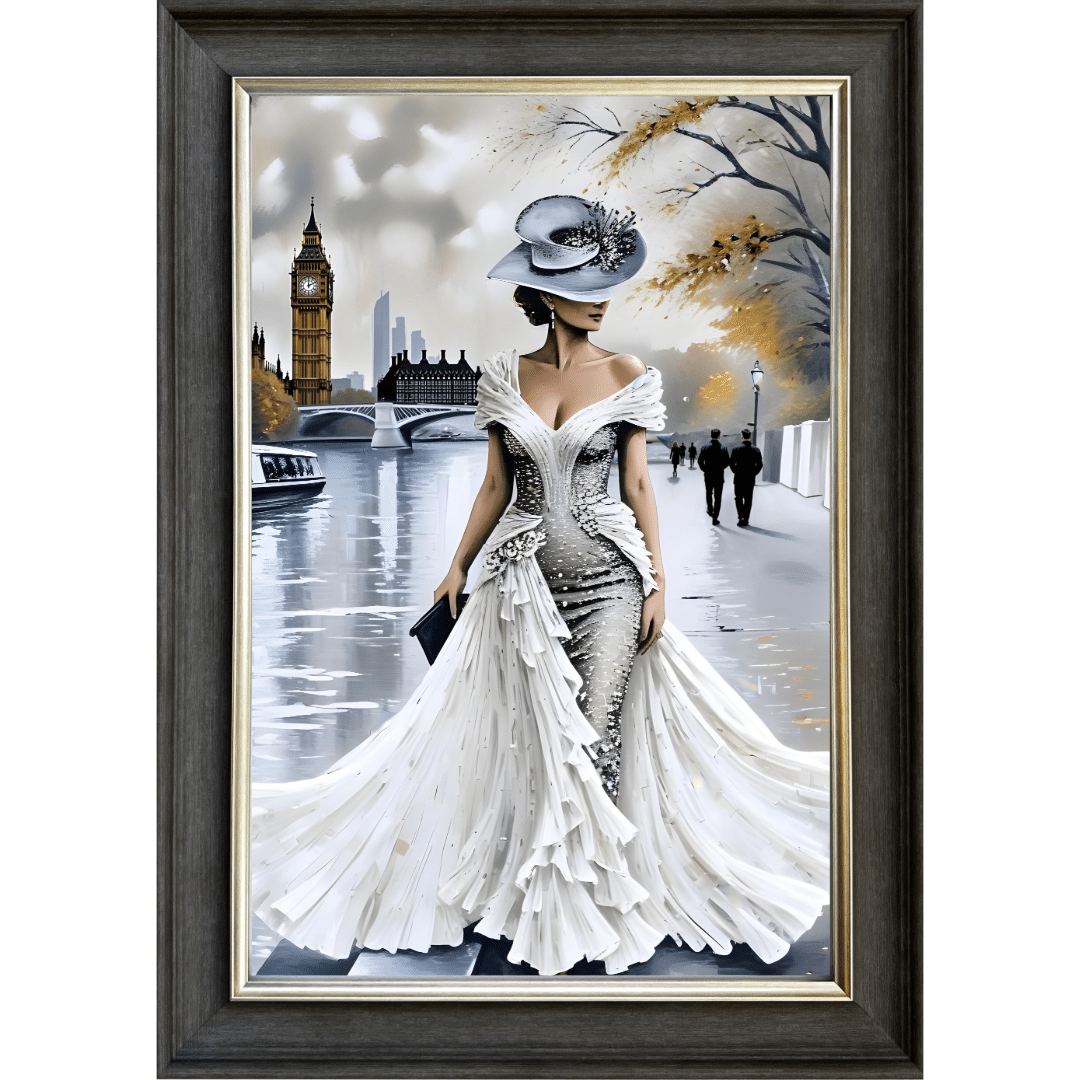 Untitled - 2025-02-18T124401.812 Dressed to Impress - Framed Wall Art