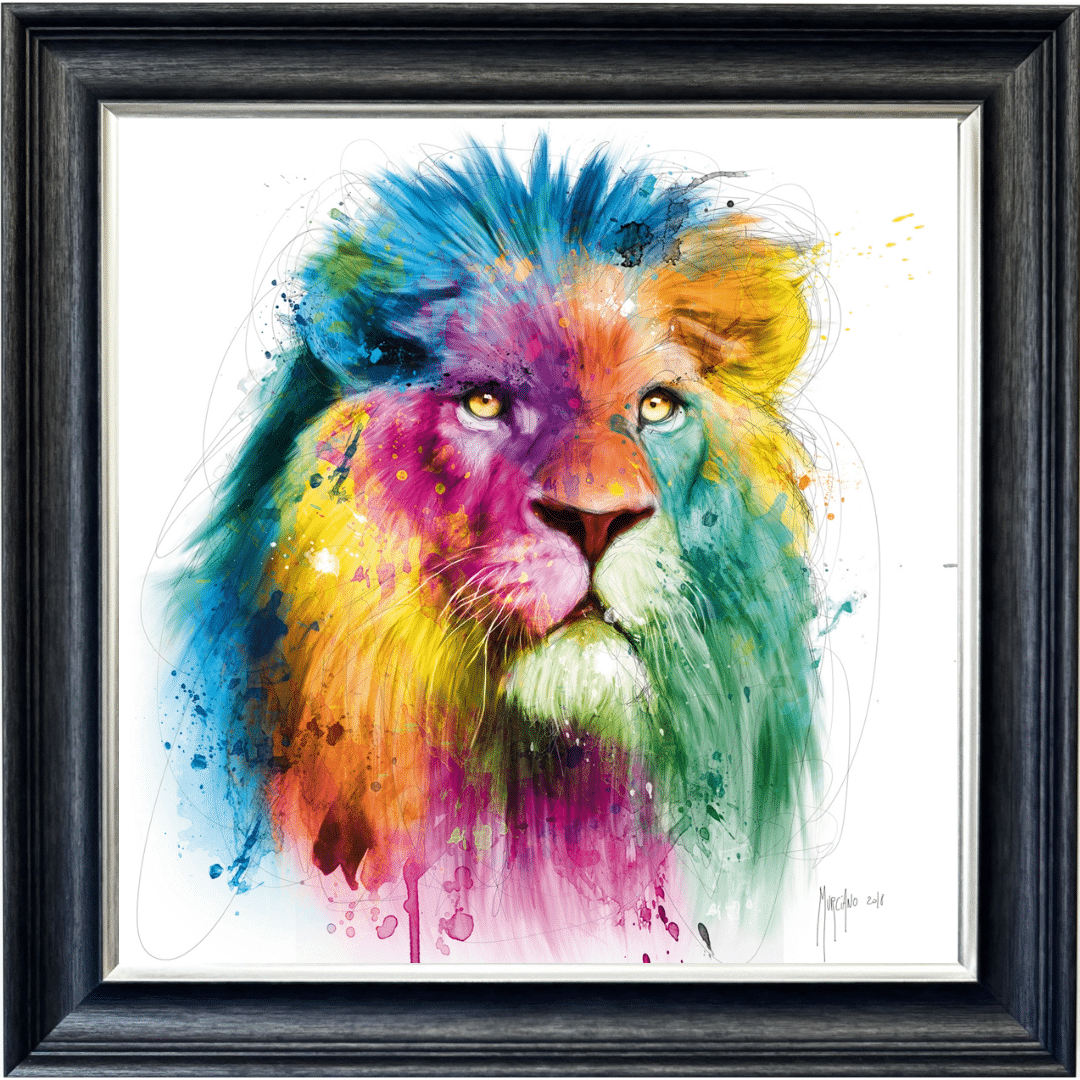 Untitled - 2024-12-10T175710.787 Lion Framed Picture by Patrice Murciano