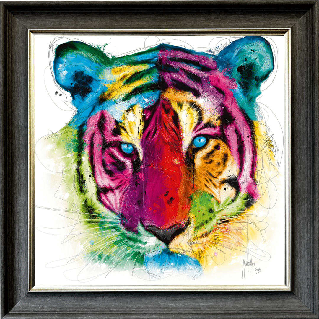 Untitled - 2024-12-11T154219.938 Tiger Framed Picture by Patrice Murciano
