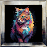 Cat - Colour Pop Wall Art
