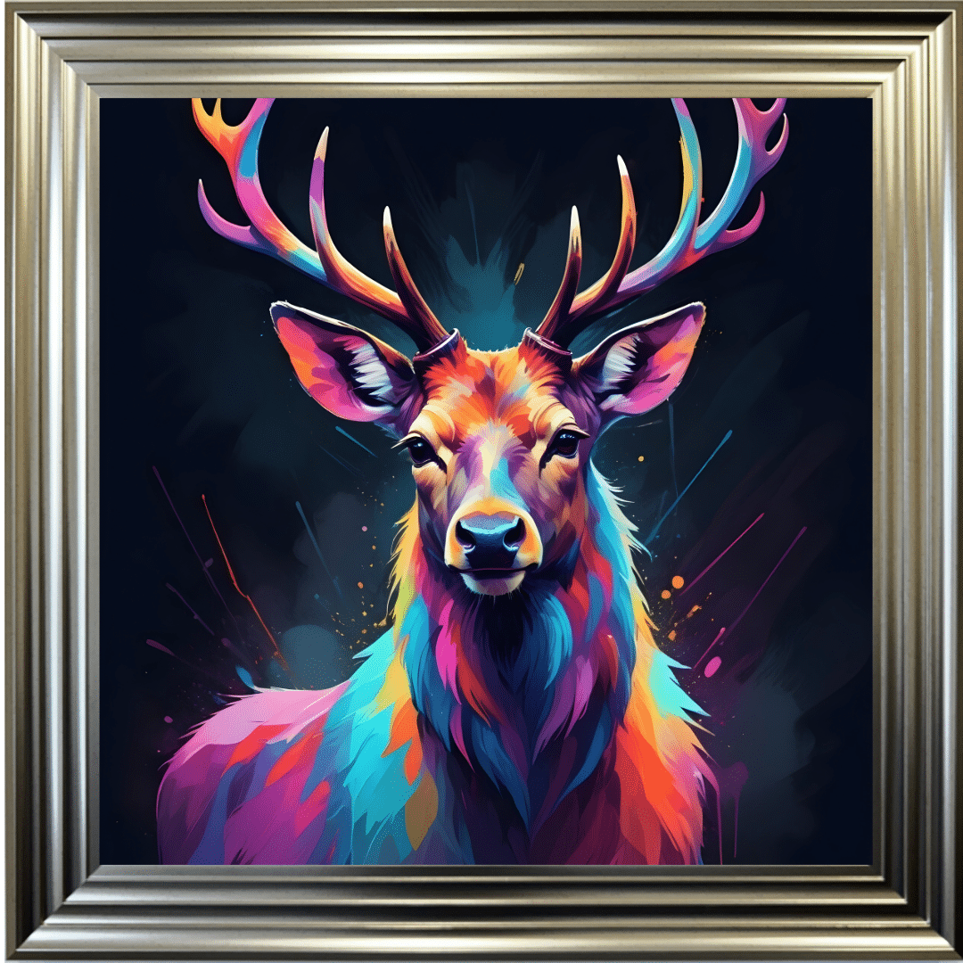 Untitled - 2025-01-05T151921.678 Stag - Colour Pop Wall Art