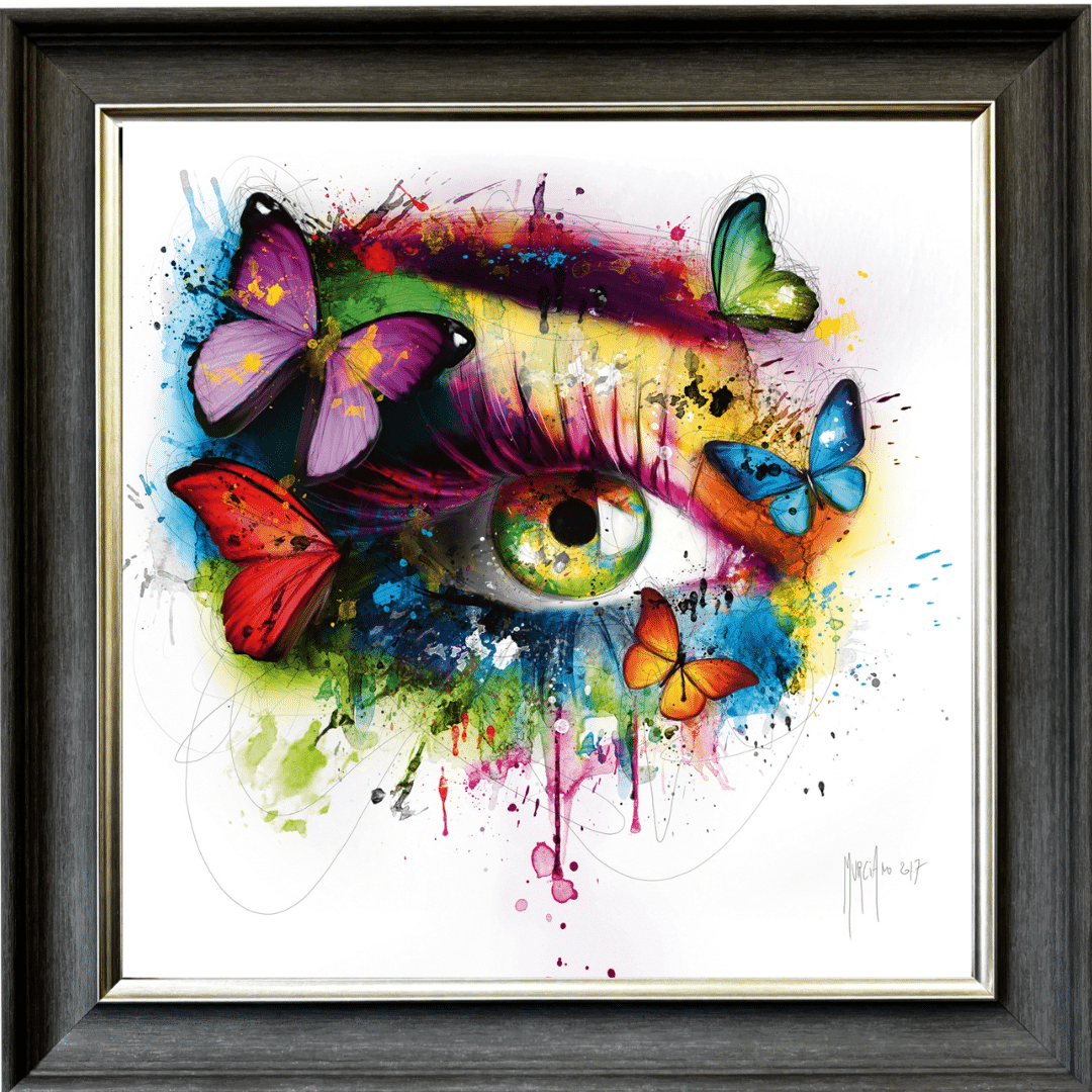 Untitled - 2025-01-15T144710.992 Butterfly Eye 2 Framed Picture by Patrice Murciano