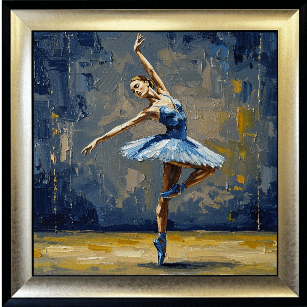The Pique - Abstract Framed Wall Art