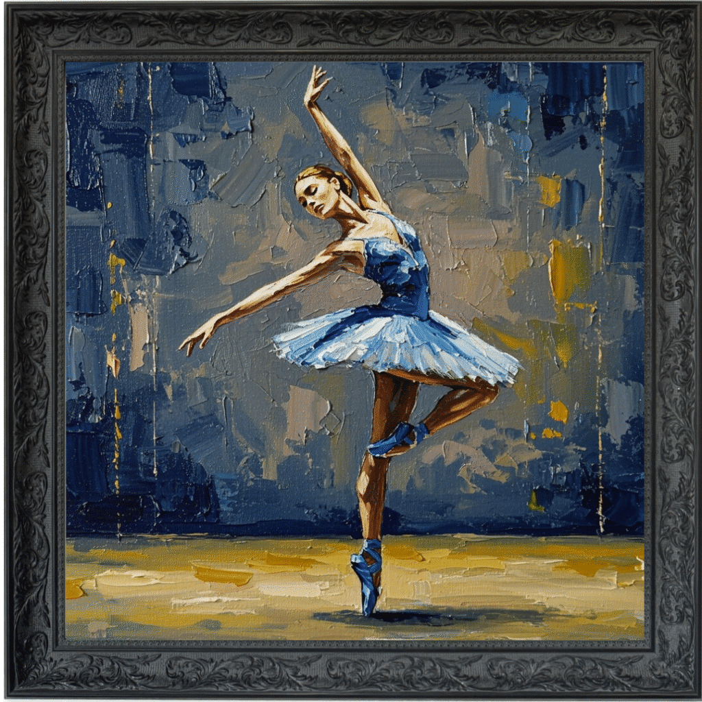 The Pique - Abstract Framed Wall Art