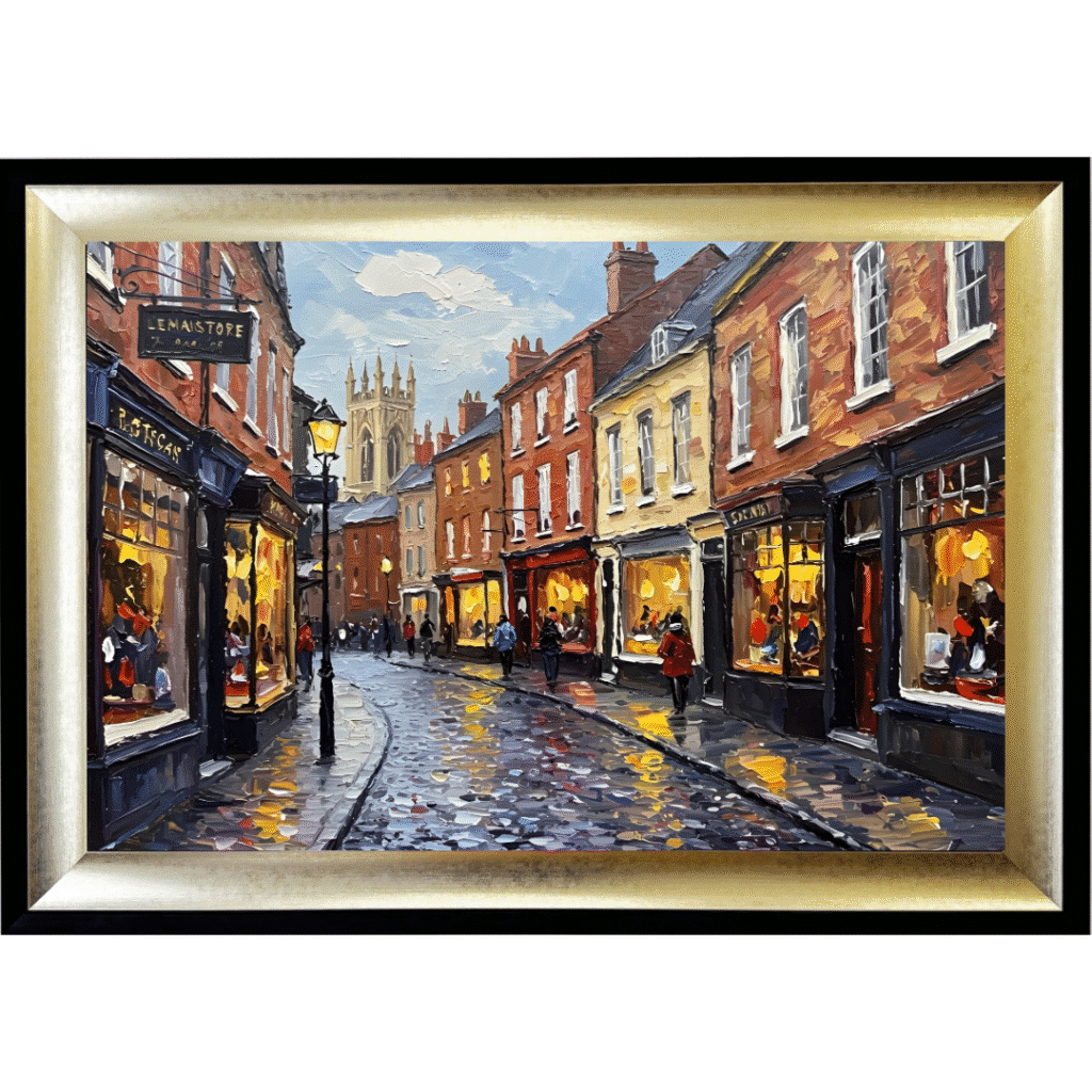 Streets of York - Framed Wall Art