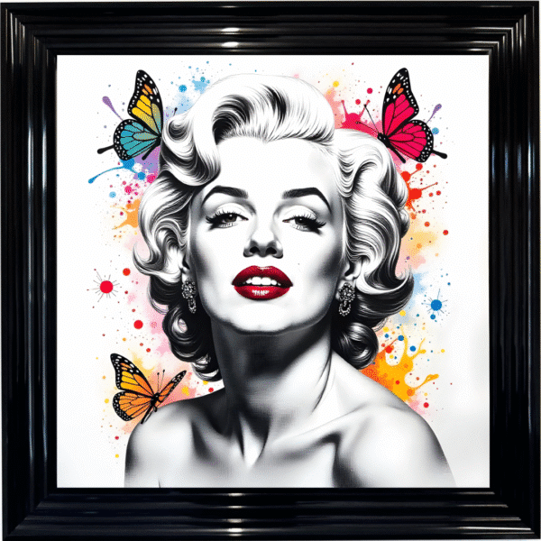 Marilyn Monroe - Colour Splash Framed Wall Art
