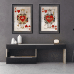 MRS Playing Card - Framed Playing Card Wall Art - Image 2