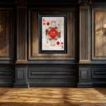 Queen of Hearts - Personalised Framed Playing Card Wall Art - Image 13