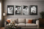 Beautiful and Powerful Tattooed Woman - Framed Wall Art - Image 5