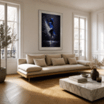 Radiance Prism Lady - Abstract Framed Wall Art - Image 5