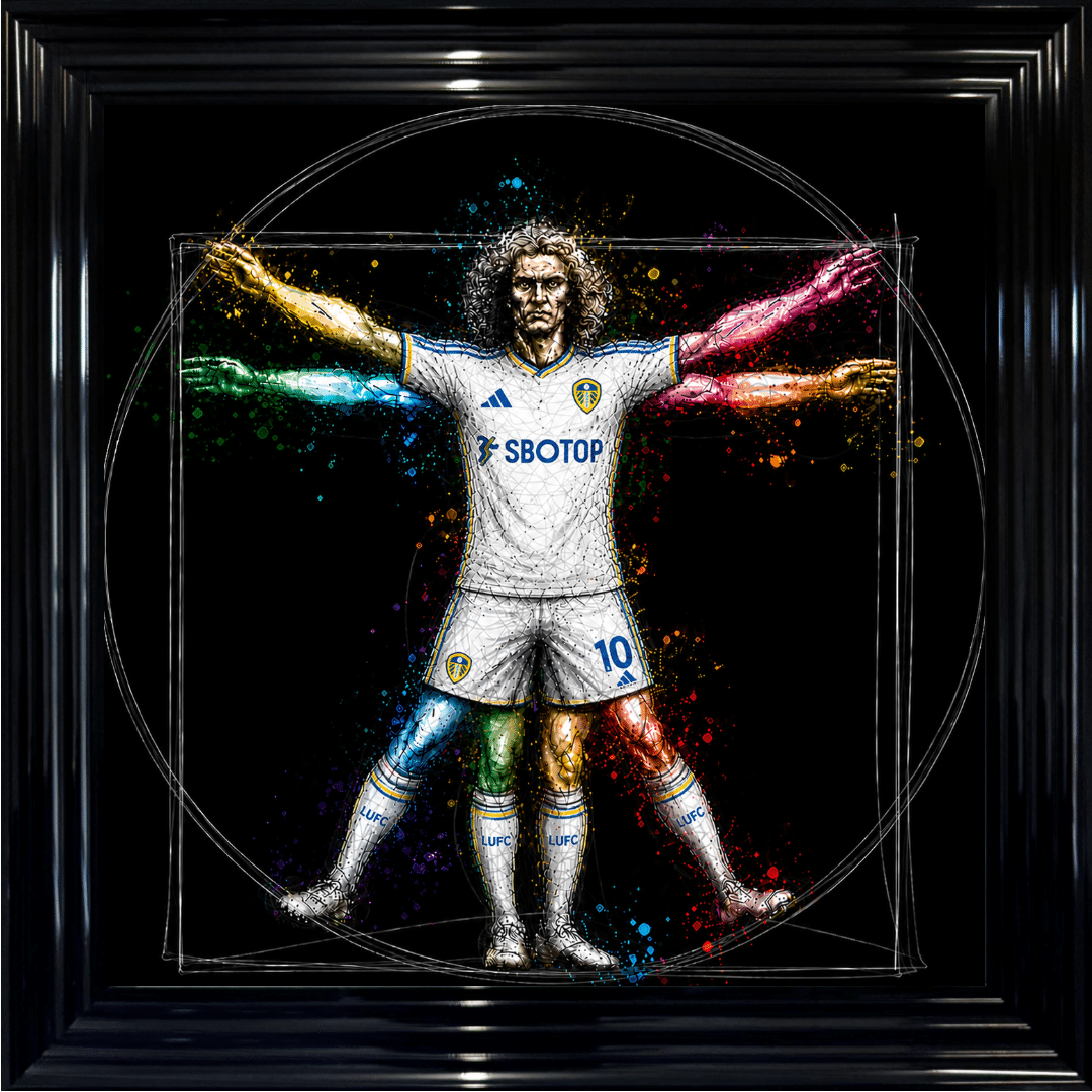 Untitled - 2026-05-06T191851.729 Leeds United Vitruvian Man - Framed Football Wall Art